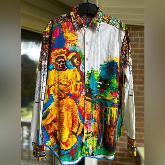 Robert Graham long sleeve size M - Picture 2 of 9